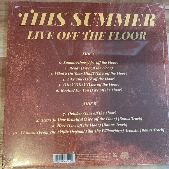 NEW SEALED Alessia Cara This Summer Live Off The Floor VINYL LP - Picture 2 of 2